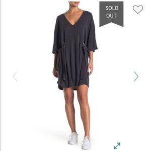 Free People Belt V-Neck Dress